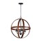 Maxim Compass 4-Light Pendant 27574APBK - alternate 1